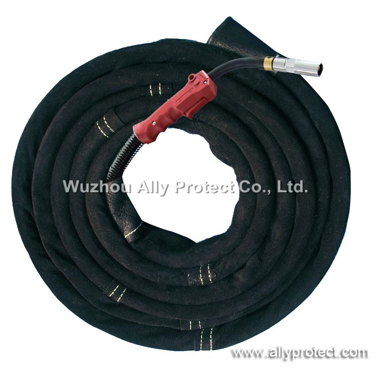 AP-9008 Black Grain Pigskin Cable Cover